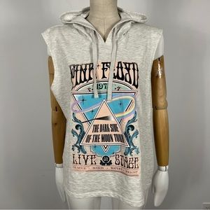 Pink  Floyd hooded vest
